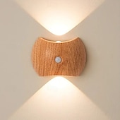 economico luci di Natale all&#039;aperto-Luce notturna a LED intelligente con sensore di movimento PIR, lampada da parete portatile magnetica, 3 modalità di illuminazione, installazione wireless per terrazza, ingresso, camera da letto,