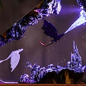 זול אורות דקורטיביים-0.3 מ ' ערכות תאורה 1 נוריות לבן קר אורות צמחים מלאכותיים יצירתי 5 V