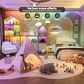 halpa LED-valonauhat-5v 5mm leveä 1-5m cob ws2812b ic rgb 160led/m led-nauha yksittäin osoitteellinen joustava tiheä tasainen valo unelmien jahtaava väri