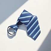 economico Cravatte e papillon da uomo-Per uomo Cravatte Classico Strisce e Quadri Serata Formale Data Festa &amp; Sera Festival