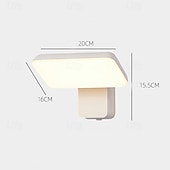billige utendørs vegglamper-Moderne utendørs roterende vegglampe 350° justerbar hodevegglampe svart LED-vegglampe utendørs belysning for hus veranda garasje ip65 vanntett