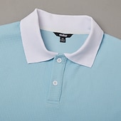 Pánské Golfová košile Vaflové pletené polo tričko Obchod Ležérní Klasický Krátký rukáv Módní Moderní Pevná barva Knoflíky Léto Jaro Žlutá Námořnická modř Khaki Světle modrá Golfová košile levne Pánské klasické polo-Pánské Golfová košile Vaflové pletené polo tričko Obchod Ležérní Klasický Krátký rukáv Módní Moderní Pevná barva Knoflíky Léto Jaro Žlutá Námořnická modř Khaki Světle modrá Golfová košile