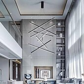 cheap Pendant Lights-LED Pendant Light 3/5/7/9 Heads Cluster Design Sputnik Design Chandeliers for Dining Room Bedroom Pendant Lamps 110-240V ONLY DIMMABLE WITH REMOTE CONTROL