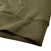 baratos Suéteres básicos-Homens Moletom Moletom Waffle Moletom com capuz Estacionar Moletom com zíper Verde Tropa Vinho Azul Real Marron Cáqui Colarinho Clerical Tecido Patchwork Desportos e Ar livre Casual Diário Roupa de