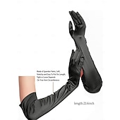 رخيصةأون إكسسوارات تنكرية-مجموعة مجوهرات نسائية من طراز جاتسبي فلابر من عشرينيات القرن العشرين - عصابة رأس من ريش الطاووس، سوار من اللؤلؤ، أقراط، قلادة، وقفازات للحفلات الكلاسيكية والملابس المسائية