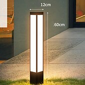 Недорогие Световой путь-Уличное освещение газона, современные водонепроницаемые светодиодные светильники для дорожек, сада, виллы, наружные светильники для двора, наружные напольные светильники для ландшафтных работ, террас,