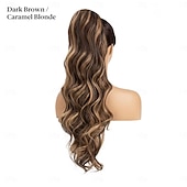 halpa Poninhännät-hiuslisäke, scrunchy don&#039;t hairstyle, tuuhea kihara, sotkuinen nuttura, vaalea blondi, g5l