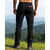 ieftine Pantalonii-Bărbați Παντελόνι πεζοπορίας Pantaloni de călărie impermeabil pantaloni de trening pantaloni de drumeție Peteci Primăvară Toamnă În aer liber Fit regulat Impermeabil Rezistent la Vânt Pantaloni