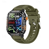 Χαμηλού Κόστους Smartwatch-HT36 Εξυπνο ρολόι 2.01 inch Bluetooth Βηματόμετρο Υπενθύμιση Κλήσης Παρακολούθηση Ύπνου Συσκευή Παρακολούθησης Καρδιακού Παλμού καθιστική υπενθύμιση Συμβατό με IP68