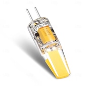 cheap LED Bi-pin Lights-10pcs Dimmable G4 COB LED Light Bulbs Halogen Lamp Replacement 3000K/6000K 2W 3W AC/DC 12V Crystal Spotlight Bulb