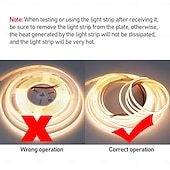 Недорогие Светодиодные ленты-Светодиодная лента COB шириной 24 В, 15 мм, 24 Вт, 960 светодиодов/м, 30 мм, 40 Вт, 1600 светодиодов/м, с высокой яркостью и большой светящейся поверхностью, с регулировкой яркости для помещений, не