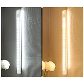 Lampe sous meuble, capteur magnétique intelligent sans perforation, lampes LED rechargeables, veilleuse magnétique sans fil à induction intelligente du corps humain pour cuisine, escaliers, abordables Éclairage d'armoire-Lampe sous meuble, capteur magnétique intelligent sans perforation, lampes LED rechargeables, veilleuse magnétique sans fil à induction intelligente du corps humain pour cuisine, escaliers,
