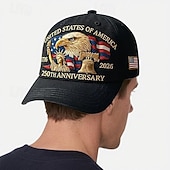 Χαμηλού Κόστους Δώρα-καπέλο 250ης επετείου των Ηνωμένων Πολιτειών με εκτύπωση θερμικής μεταφοράς πατριωτικό καπέλο μπέιζμπολ ρυθμιζόμενο ρετρό πατριωτικό καπέλο για άνδρες και γυναίκες