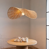 cheap Pendant Lights-Pendant Lamp, Retro Industrial Style, for Restaurant, Bedroom, Woven Rope Art Lamp, Field Base, Ceiling Decoration, Ceiling Fixture