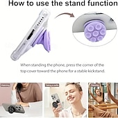 olcso Telefontartó-Bővíthető, összecsukható telefontartó szilikon tapadókorongos telefontartó, Kindle okostelefonokkal és táblagépekkel kompatibilis