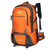 abordables Mochila de senderismo-60 L Mochila de senderismo Mochilas de Senderismo Mochila Listo para vestir Multifuncional Duradero Transpirable A prueba de resbalones Al aire libre Caza Senderismo Cámping Viaje Espándex Nailon