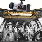 cheap Car DVR-1080p Full HD Car DVR  3 inch IPS Dash Cam with WIFI / Night Vision / Loop recording 4 infrared LEDs Car Recorder