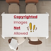 お買い得  パーソナライズされたテキスタイル-カスタムテーブルクロス パーソナライズされた長方形のテーブルクロス 撥水、シワ防止、こぼれに強いソフトジャカード カスタマイズされたテーブルカバー 食堂、ビュッフェ、バンケットパーティー、祝日のディナー用