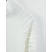 preiswerte Lässige Jacken-Herren Outdoorjacke Hemdjacke Formell Heim Tasche Minimalistisch Frühling Herbst Einfarbig Aktiv Neutral Hemdkragen Regulär Schwarz Weiß Marineblau Blau Jacken