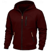 Férfi Kapucnis felsőrész Teljes cipzáros kapucnis Gyapjú pulóver Taktikai kapucnis pulóver Fekete Fehér Katonai zöld Burgundi vörös Sötétkék Kapucni Sima Texturált Sport & Szabadtéri Hétköznapi Napi olcso Taktikai kapucnis felső-Férfi Kapucnis felsőrész Teljes cipzáros kapucnis Gyapjú pulóver Taktikai kapucnis pulóver Fekete Fehér Katonai zöld Burgundi vörös Sötétkék Kapucni Sima Texturált Sport & Szabadtéri Hétköznapi Napi