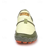 abordables Botas de invierno y nieve-Botas de nieve cálidas de invierno sin cordones para hombre con suela antideslizante, diseño acolchado informal para caminar al aire libre, viajar en climas fríos y uso diario.