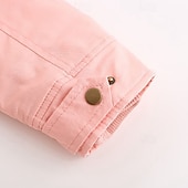 billiga Casual Parka-Dam Anorak Håller värmen Bekväm Dragkedja Ficka Med bälte Ledigt Ensfärgat Semester Gata Ledigt Dagliga kläder Lång Huva Normal Långärmad Ytterkläder Marin Svart Rodnande Rosa Höst Vinter