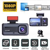 baratos DVR para automóveis-1080p Full HD / Gravação automática de inicialização DVR de carro 90 Graus Ângulo amplo CMOS 2 polegada IPS Dash Cam com Gravação de loop / Gravação rápida / Vídeo + foto 4 LEDs Infravermelhos