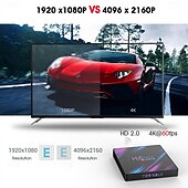 baratos Boxes de TV-Smart TV Box H96 Max RK3318 Android 11, 4G, 64GB, 32G, 4K, YouTube, Wi-Fi, BT, Media Player, H96Max, TV Box Android 10, Set Top Box, 2GB e 16GB