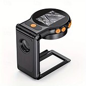 olcso Háztartási gépek-Hordozható kézi digitális mikroszkóp 500x-1000x nagyítással, autofókusszal, kettős akkumulátorral/USB tápellátással, hordozható multifunkcionális vizsgálóeszköz