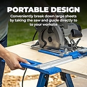 cheap Home Supplies-Non-Slip Push Block with Adjustable 3D Direction Guard - One-Piece Safety Block for Table Saw, Router Table, Band Saw, Jointer - Compatible with Circular Blades - Durable Plastic Construction - Ideal