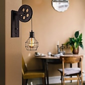 Недорогие Бра-украсьте свой домашний декор винтажным настенным светильником — идеально подходит для прихожих, кафе, баров &amp; более!