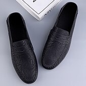 economico Mocassini casual-mocassini da guida color cuoio da uomo: comodi mocassini penny per l'estate, le riunioni all'aperto e gli eventi informali