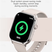 abordables Montres connectées-LM29 Montre intelligente 2.06 pouce Smartwatch Montre Connectée Bluetooth 4G Podomètre Rappel d&#039;appel Moniteur d&#039;Activité Compatible avec Android iOS Hommes GPS Longue Veille Appels Mains Libres IP68