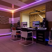 halpa LED-valonauhat-5v 5mm leveä 1-5m cob ws2812b ic rgb 160led/m led-nauha yksittäin osoitteellinen joustava tiheä tasainen valo unelmien jahtaava väri