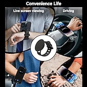 baratos Suporte para automóvel-suporte magnético para celular de academia com alça ajustável para volante