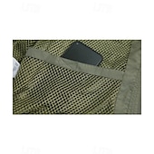 abordables Vestes-Homme Gilet de pêche Veste Randonnée Sans manches Veste Extérieur Léger Respirant Fermeture éclair Poches multiples Nylon Noir Vert Véronèse bleu marine Chasse Pêche Escalade