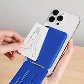 economico Supporto per telefono-Supporto magnetico multifunzionale per telefono con slot per schede e 1 magnete adesivo compatibile con la serie iPhone, utilizzo multi-scenario, angolazione regolabile e supporto magnetico pieghevole