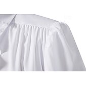 Недорогие Топы-Ретро Средневековый Эпоха возрождения Необычные костюмы Рубашка Пираты Викинг Маскарадный костюм Муж. Пираты Хэллоуин Карнавал Выступление РИЖД Рен Фэйр Взрослые Рубашка