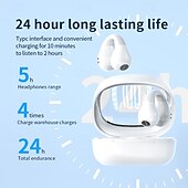 abordables Auriculares TWS-JR01 TWS True auriculares inalámbricos En el oido Bluetooth 5.3 Graves profundos para Apple Samsung Huawei Xiaomi MI Camping / Senderismo Corriendo Aptitud física Oficina de negocios