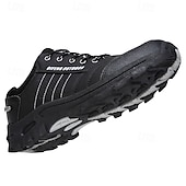 cheap Casual Sneakers-Men's Waterproof Non Slip Hiking Shoes, Durable Outdoor Trekking Sneakers with Shock Absorption Sole for Climbing, Camping and Trail Running