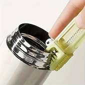 abordables Limpiando suministros-Cepillo de limpieza de cocodrilo 3 en 1 con cepillos de fregado intercambiables, juego de cepillos para limpiar grietas, para espacios reducidos entre biberones, vaso apto para biberones, ranuras y