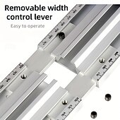 cheap Home Supplies-Non-Slip Push Block with Adjustable 3D Direction Guard - One-Piece Safety Block for Table Saw, Router Table, Band Saw, Jointer - Compatible with Circular Blades - Durable Plastic Construction - Ideal