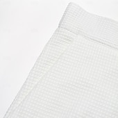 Χαμηλού Κόστους Χύμα-Ανδρικά Παντελόνια Παντελόνι επίσημο Φαρδύ παντελόνι Παντελόνι βάφλας Τσέπη Πλατύ Πόδι Σκέτο Αναπνέει Πλήρες μήκος ΕΞΩΤΕΡΙΚΟΥ ΧΩΡΟΥ Πάρτι Επιχείρηση Διακοπές Μοντέρνα Μαύρο Λευκό Ανελαστικό