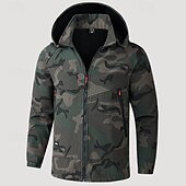 economico Fleece &amp; Giacche 3 in 1-Per uomo Giacca da escursionismo Giacca in Pile Giacca imbottita Set termico Inverno All&#039;aperto Mimetico Calore Termico Impermeabile Top Verde
