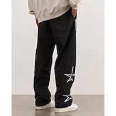 Χαμηλού Κόστους casual παντελόνι-Ανδρικά Παντελόνια Τεχνολογικά παντελόνια Casual παντελόνι Κορδόνι Τσέπη Ελαστική μέση Stea Άνεση Υπαίθρια Αθλήματα Καθημερινά Μοντέρνα Καθημερινό Μαύρο Βαθυγάλαζο Μικροελαστικό