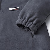 abordables chaqueta deportiva-Hombre Chaqueta al aire libre Impermeable Chaqueta para senderismo Diario Senderismo Resistente al Viento A Prueba de Lluvia Bolsillo Otoño Invierno Plano Moda Clásico Escote Chino Regular Negro