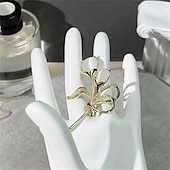 tanie Spinki i broszki-Broszki Klasyczny Retro Kwiat Elegancja Luksusowy Broszka Biżuteria Złoty Na Ślub Impreza Prezent Zaręczynowy Studniówka Festiwal