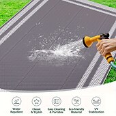 halpa Leirintävarusteet-ulkomatto moderni kuvio ulkomatto, kestävä muovimatto terasseille, leirintäalueille, uima-altaiden reunoille &amp;matkailuauto