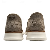 economico Sneakers Casual-scarpe da ginnastica Oxford traspiranti da uomo in maglia – scarpe casual leggere con finiture in pelle di vacchetta per camminare, indossare ogni giorno e viaggiare