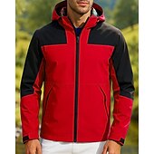 abordables Chaquetas impermeables-Hombre Cortavientos Chaqueta Chaqueta Softshell Chaqueta para senderismo Al aire libre Impermeable Resistente al Viento Trajes de senderismo Ropa de senderismo Primavera Otoño Camiseta Pesca Camping